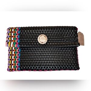 NWT- Maria Victoria Woven Clutch